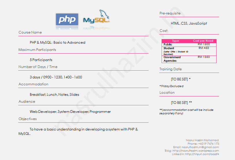 Ads - Training - PHP Basic to Advanved